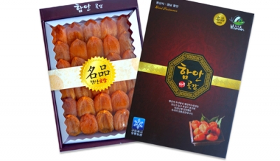 함안파수미산곶감 선물용 3호30~36개.1.0kg이상